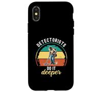 Detectorists Do It Deeper Metal Detecting Treasure Hunting Case for iPhone X/XS