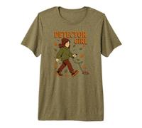 Detectorists Metal-Detectoring Detector-Girl Metal-Detecting Premium T-Shirt