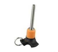 Detent Pin with Quick Release Functionality, Stainless Steel and Thermoplastic Design for Secure Locking (6mm-VCN120-6-40)