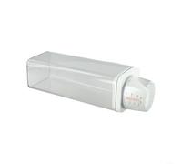 Detergent Dispensing Container with Measuring Cup Mounting Thread Pour Spout and Dual Layer Seal for Reliable Laundry Powder Containment (1900ml)