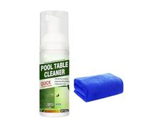 Detergente Per Tavolo Da Biliardo - Confezione Da 100 ml Con Salvietta Per Di Biliardo, Rimuovi Polvere Tavolo Da Biliardos, Per Giardino Sport Casa Torneo Palestre Club Ed Esterno