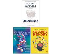 Determined The Science of Life Without Free Will, Divergent Mind & Smart Guide for Awesome Memory 3 Books Collection Set