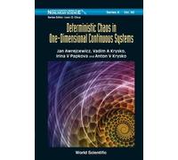 Deterministic Chaos In One Dimensional Continuous Systems by ... - 9789814719698