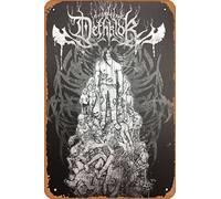 Dethklok - 2007 poster Atlanta, GA Center Stage Retro Metal Tin Vintage Sign 12 X 8 Inch Wall Decor