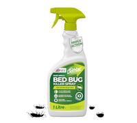 Dethlac Bed Bug Spray for Mattress 1 Litre | Dust Mite Killer | Kills Bedbugs and Dust Mites at All Life Stages for Treatment on Mattresses & the Home | Bedbug Spray Killer Strong | Made in the UK
