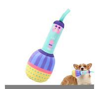 Detition Toys For Puppies - Chew Toys In A Plush In The Shape Of A Microphone With His | Soft Bit Toys To Clean Teeth, Relax, Bite, Cute Puppy Toy