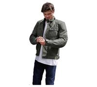 Detlev Louis DL-JM-11 Waxcotton Motorcycle Jacket green size 54