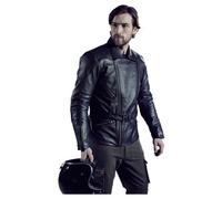 Detlev Louis DL-JM-12 Leather Jacket black size 50