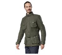 Detlev Louis DL-JM-4 Waxcotton Motorcycle Jacket men Olive, 50