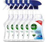 Detol Antibacterial Disinfectant Surface Cleaner, Original Fragrance, Pack of 6, 750ml