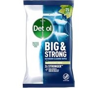 Detol Big & Strong Limescale Bathroom Cleaning 25 Wipes