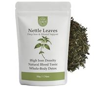 Detox, Digestion & Vitality Support | Premium Wild Nettle Leaf Loose Tea | 50g | Pure Raw Wild | Handpicked Herbal Leaves for Clean Daily Wellness & Natural Energy