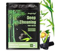 Detox Foot Patches, 10 Pcs Deep Cleansing Detox Foot Pads to Remove Deep Cleansing Toxins with Bamboos and Ginger Powder for Stress Relief, Deep Sleep&Enhance Blood Circulation for Sleep Aid