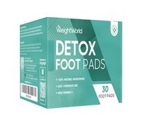 Detox Foot Patches - 30 Detox Foot Pads - 100% Natural Ingredients | Easy Overnight Use - With 7 Key Ingredients - Including Bamboo Vinegar & Vitamin C - For Men & Women - Made in the UK
