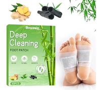 Detox Foot Patches 40 Pcs Detox Foot Pads,Foot Detox Pads to Remove Toxins Deep Cleansing,100% Natural,for Stress Relief,Sleep Aid, Enhance Blood Circulation