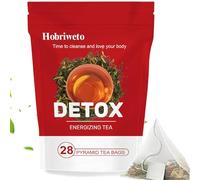 Detox Tea, 28-Day Weight Loss Tea,Natural Herbal Blend with Camellia, Ginseng & Taraxacum,Boosts Metabolism & Promotes Balance | Caffeine-Free
