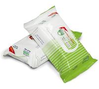 Detox Virucidal Cleansing - Pack of 80, Extra Thick Premium Wet Wipes for Hand & Surface Cleansing, Pine Scent, pH Balanced, Paraben-Free & Alcohol Free, Resealable Lid