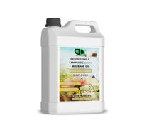 Detoxifying Massage Oil - Deep Tissue Lymphatic Support with Sunflower Oil, Grapefruit & Lemon - Natural Aromatherapy for Body Detox, Relaxation & Skin Care (2.5 Litter)