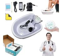 Detoxiva Ionic Foot Spa, Detoxiva Ionic Foot Bath, Ionic Foot Spa Detox, Enhance Body Immunity, Get a Feeling of Complete Rejuvenation, Regain Health & Vitality, Improve Sleep (with Basin)
