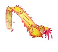 DETPWVWB Dragon dance streamers, flowing silk dragons, Outdoor Sports Fitness Ribbons for Youth/Adults/Elderly Chinese Folk Fitness Outdoor Sports Outdoor Park(Chinese knots,6m/20f)