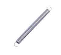 DETPWVWB Extension Springs with Hooks,Small Double Hook Ext Tension Pullback 1 Pieces,Wire Diameter 1mm,Outer Diameter 8mm,S-Shape Spiral Extension Dual Hook Spring hook Expansion(120mm)