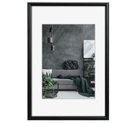 "Detroit" Aluminum Frame, Black, 30 x 40cm