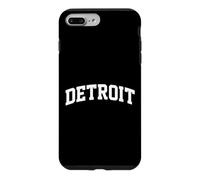 Detroit Arch Vintage Athletic Sports Fan USA Dark Case for iPhone 7 Plus/8 Plus