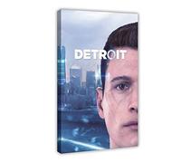 Detroit Become Human Game 5 Canvas Poster Wall Art Decor Print Picture Paintings for Living Room Bedroom Decoration Frame: 12x18inch(30x45cm)