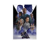 Detroit Become Human Poster 5 Canvas Poster Bedroom Decor Sports Landscape Office Room Decor Gift Unframe-style 12x18inch(30x45cm)