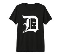 Detroit Letter D Premium T-Shirt