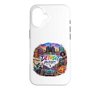 Detroit MI Michigan Case for iPhone 16