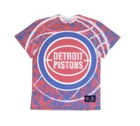 Detroit Pistons NBA Tee Hardwood Classics - male - Mitchell & Ness - T-Shirts - Multicolor - S - Tops S