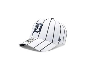 Detroit Tigers Adult Cap 47 Brand MLB Baseball MVP White Bird Cage Hat - New