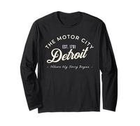 DETROIT - Where My Story Began Long Sleeve T-Shirt
