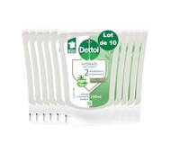 10x Dettol No Touch Hand Wash Refill Aloe Vera and Vitamin E with Moisturisers 250ml by Dettol