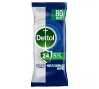 Dettol 24 Hour Protect Multi Surface Wipes x 80