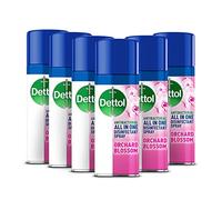 Dettol All-in-One Disinfectant Spray, Antibacterial Disinfectant Spray, Orchard Blossom, Pack of 6 x 400 ml