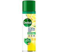 Dettol All In One Disinfectant Spray, Lemon, 300 ml, Fresh Pet Disinfectant, Shoe Disinfectant Spray, Sofa Cleaner, Antibacterial, Disinfectant, Sprays and Liquids, Household Cleaners