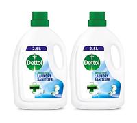 Dettol Anti-Bacterial Laundry Cleanser Fresh Cotton, 2.5 Litre (Pack of 2)