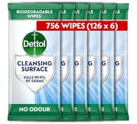 Dettol Antibacterial Cleansing Wipes (126 Pack) 3189500S