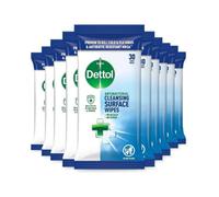Dettol Antibacterial Cleansing Surface Wipes 30S - Pack Of 10 (300 Wipes)