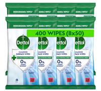 Dettol Antibacterial Cleansing Surface Wipes, Fragrance Free,