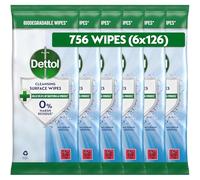 Dettol Antibacterial Cleansing Wipes (126 Pack) 3189500S