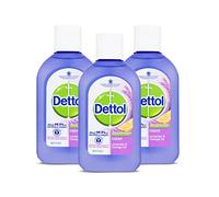Dettol Antibacterial Disinfectant Liquid, Concentrated Cleaner, Kills 99.9% of Bacteria & Viruses, Lavender and Orange, Pack of 3 x 500ml, Total 1.5L