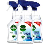 Dettol Antibacterial Disinfectant Surface Cleaner 750Ml, Original Fragrance, Pack Of 3
