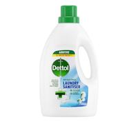 DETTOL Antibacterial Laundry Cleanser, Fresh Cotton, 1.5 Litre, Pack of 8