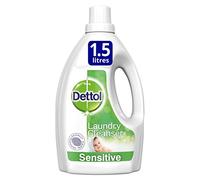 Dettol Antibacterial Laundry Cleanser, Sensitive, 1.5 Litre, Pack of 8