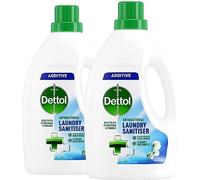 Dettol Antibacterial Laundry Sanitiser Cleanser Additive Fresh Cotton 2 Pack of 1.5L