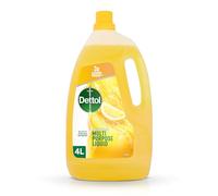 Dettol Antibacterial Multi Purpose Citrus Cleaner 4L - Floor, Kitchen, Bin, Sink Grease Remover - Kills 99.9% Germs - Disinfectant Household Solution