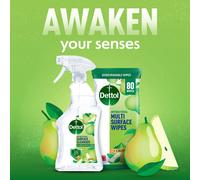 Dettol Antibacterial Multi Surface Cleaning Wipes Crisp Pear 350 Wipes